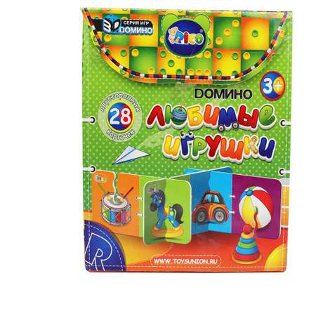 Домино Toys Union 3D Любимые игрушки