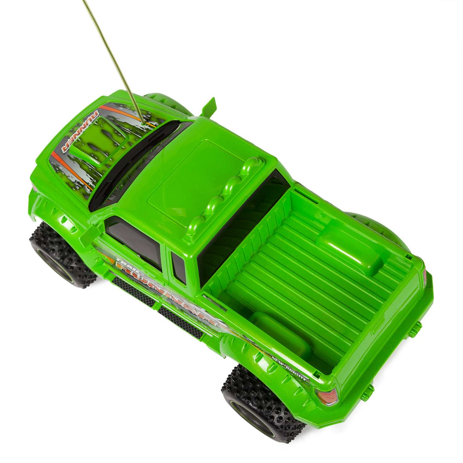 Машина на радиоуправлении New Bright Truck Бат зеленый - фото 7