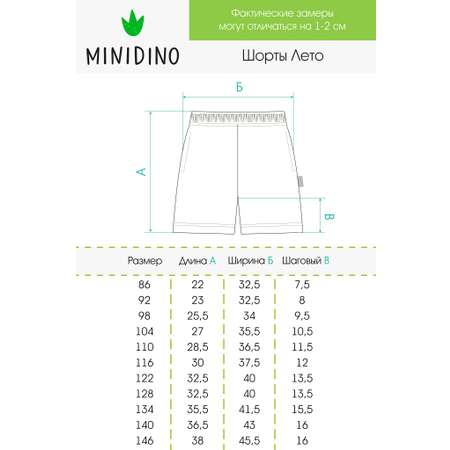 Шорты MINIDINO