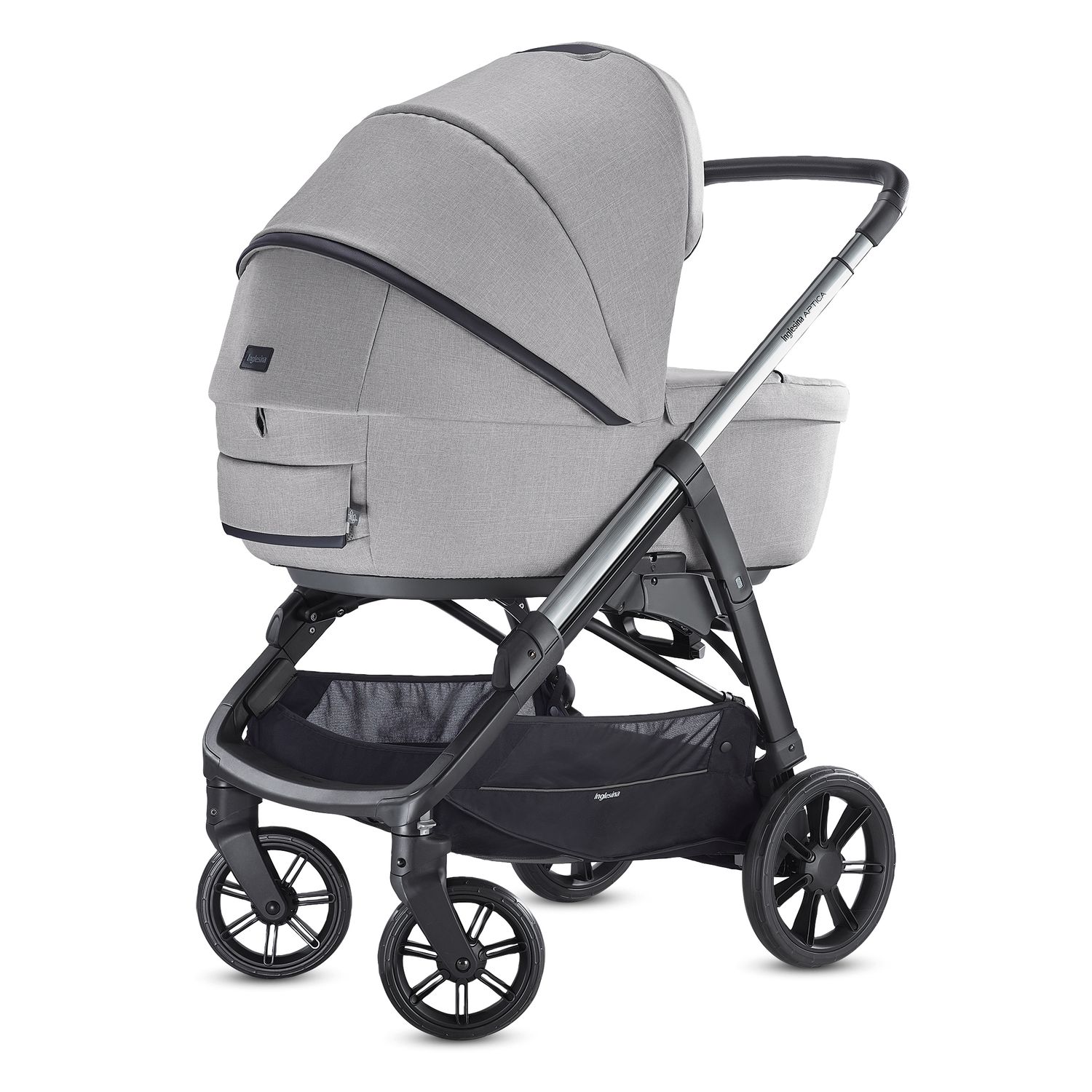 Коляска 2в1 Inglesina Aptica System Duo Silk Grey - фото 3