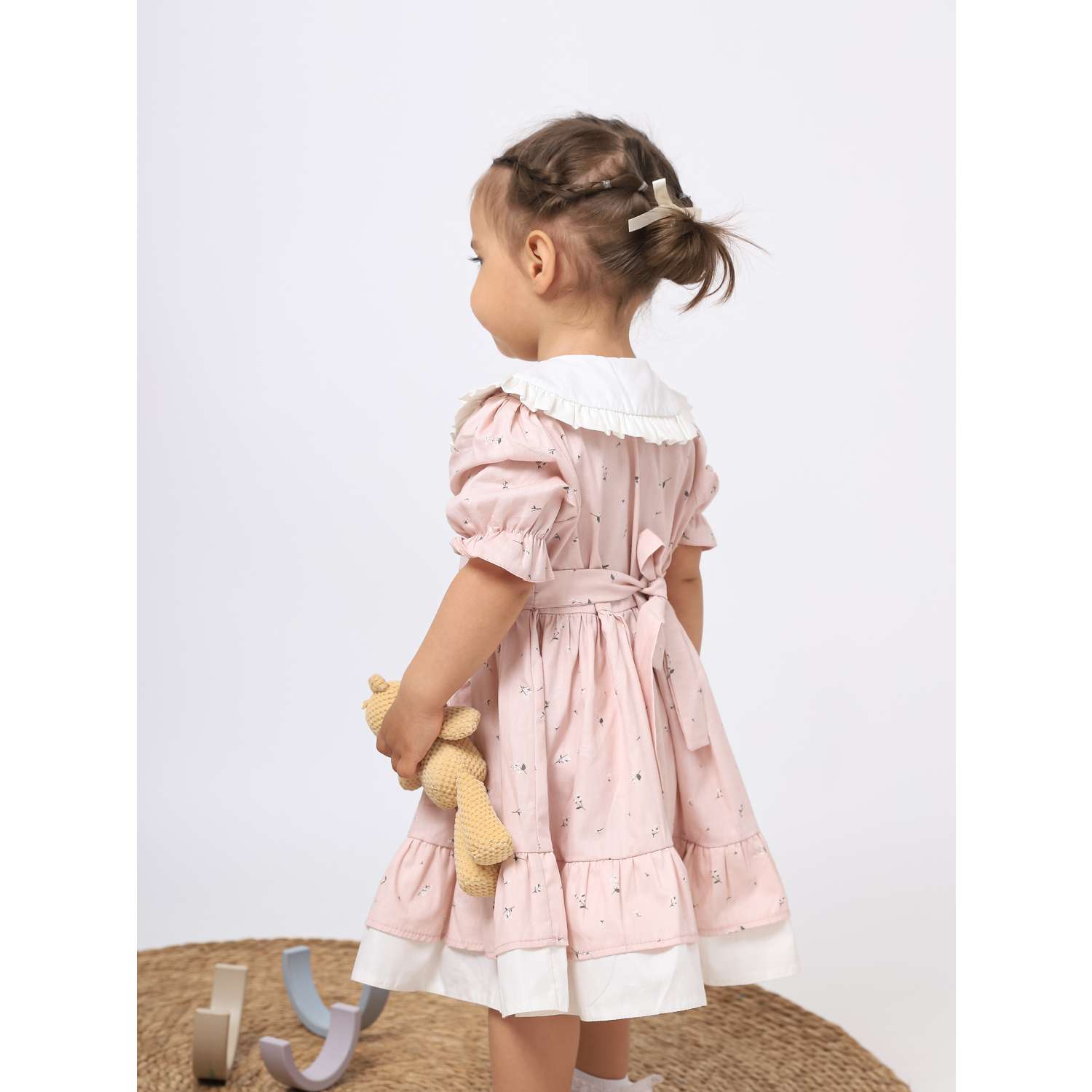 Платье BabyDreams ПД_1/розовое платье для девочки - фото 5