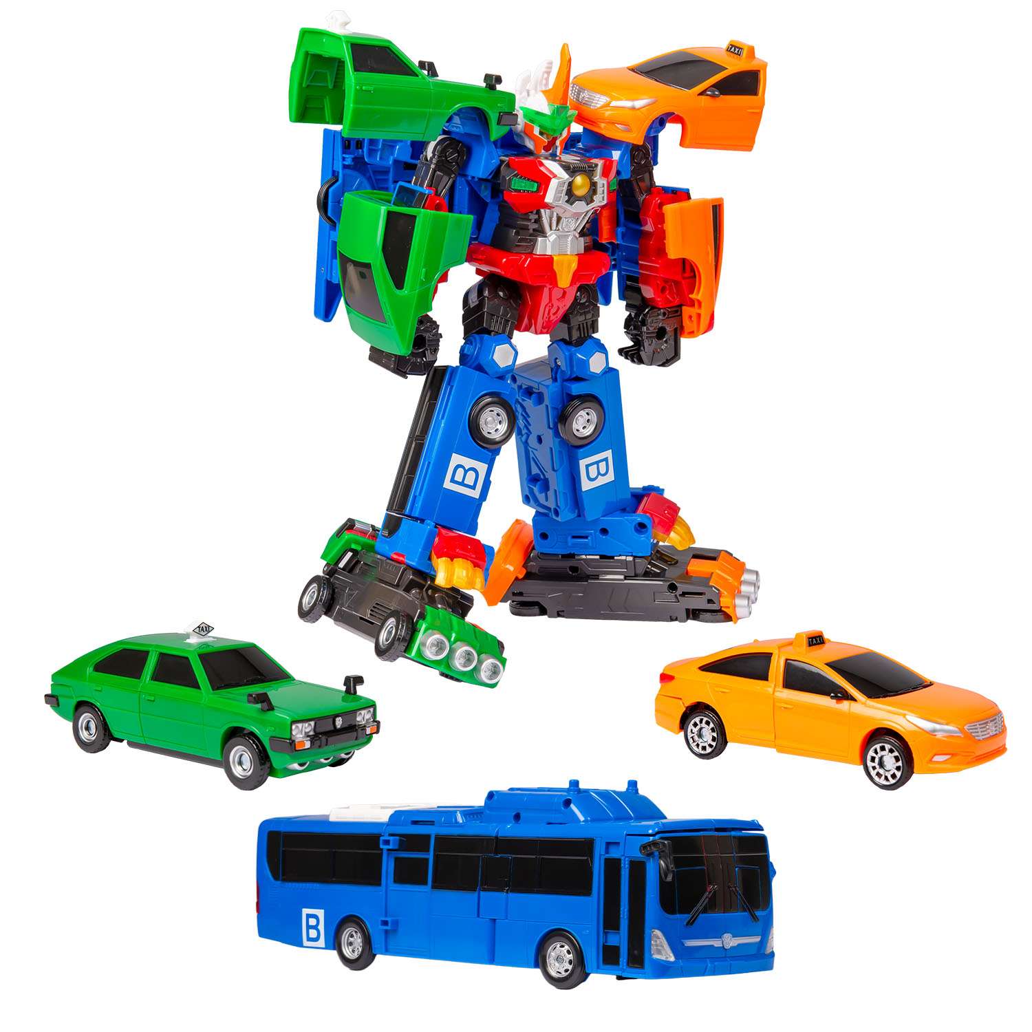 Игрушка Hello Carbot Hello Carbot Road Saver трансформер 28см S2 42891 - фото 20