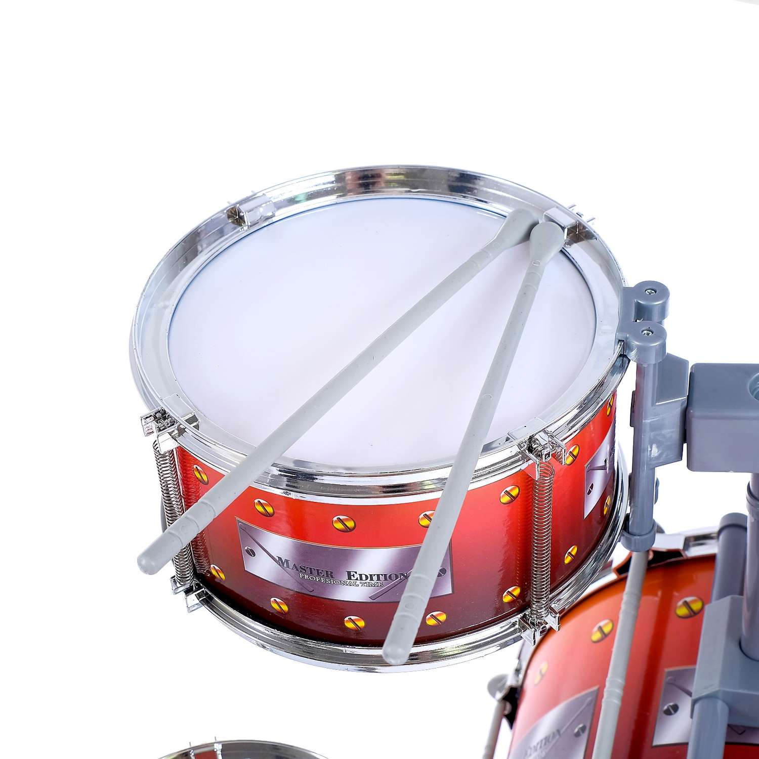 Барабанная установка Sima-Land Настоящий барабанщик со стульчиком - фото 2