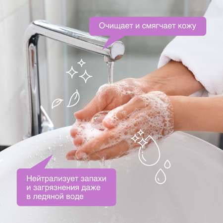 Набор жидкое мыло SYNERGETIC для мытья рук и тела Лаванда 5 литров 2шт