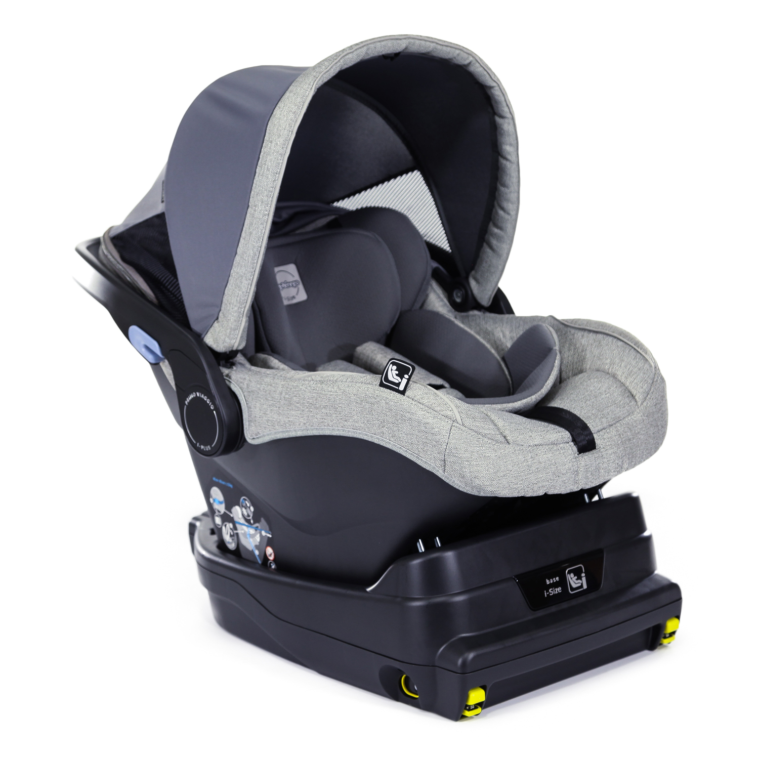 Автокресло Peg-Perego 0+ Primo Viaggio i-Size Luxe Pure - фото 12