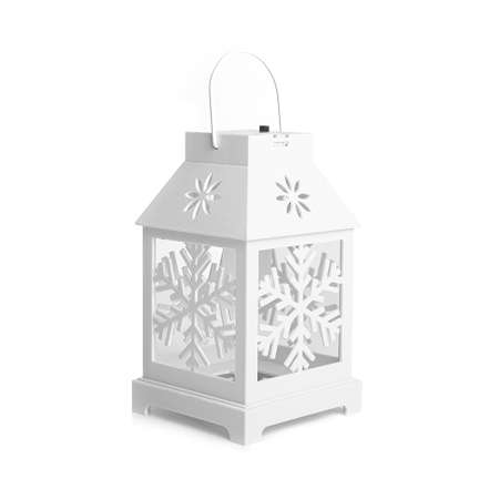 Светодиодный фонарик B52 Snowflakes холодный белый