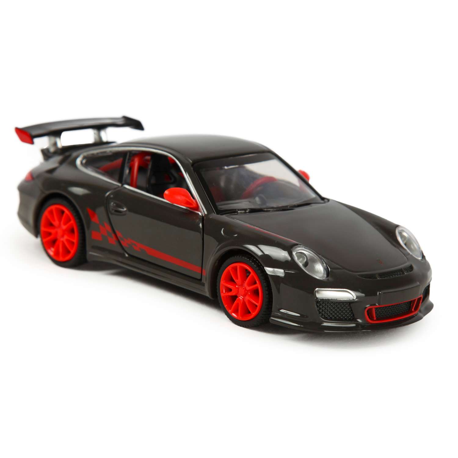 Машинка Mobicaro 1:32 Porsche 911 GT3 RS Темно-серая 68342 68342 - фото 1