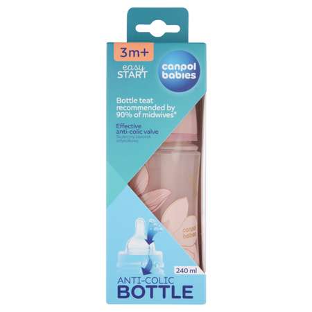 Бутылочка Canpol Babies 240 мл 1 шт. в ассортименте