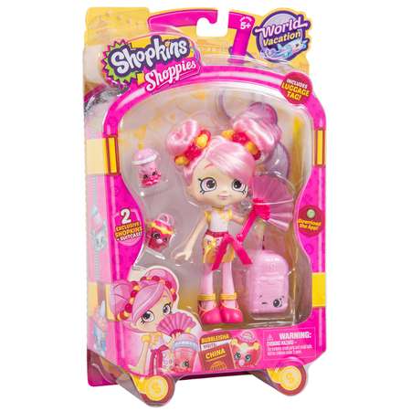 Кукла Shopkins Shoppies Пузырелла Путешествие в Азию