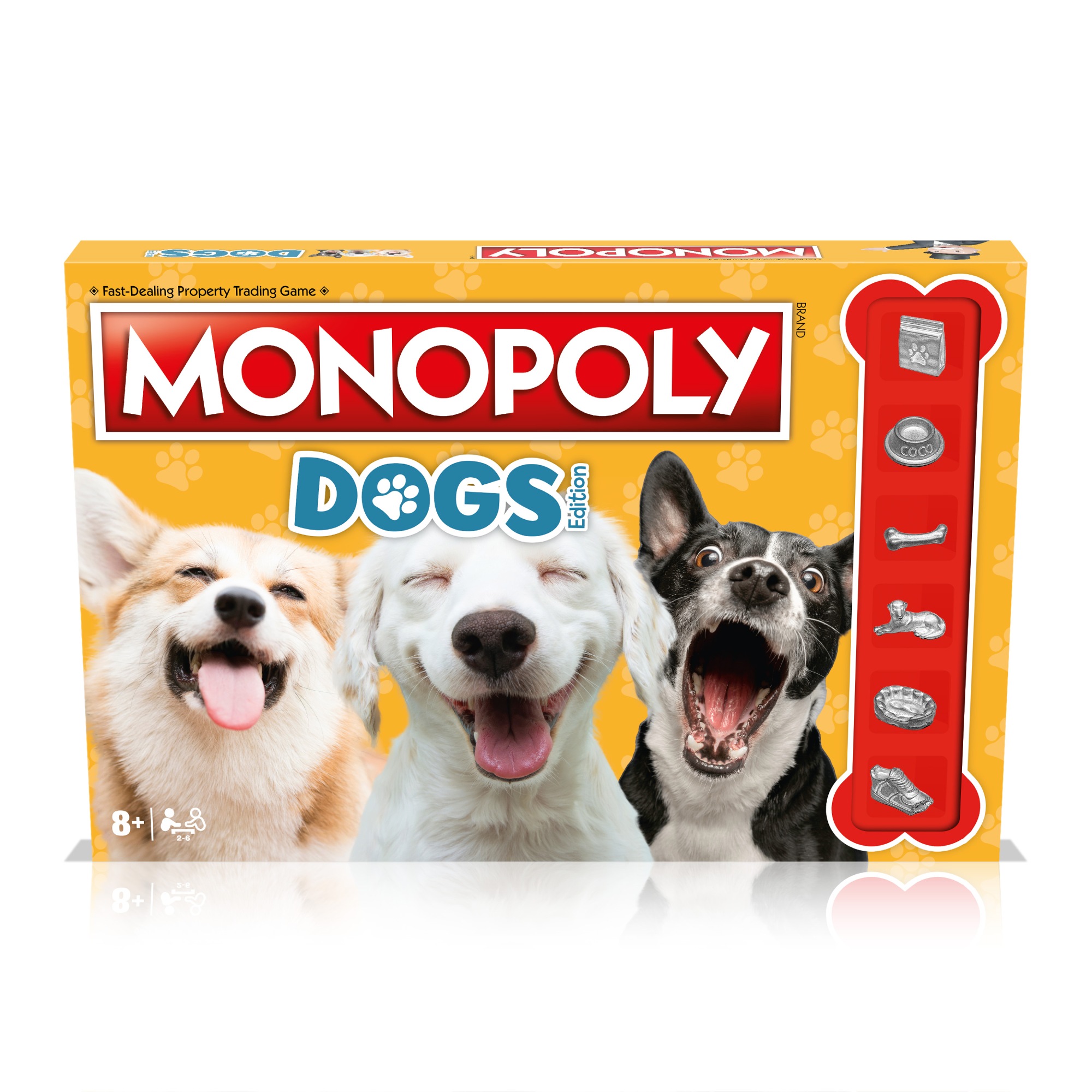 Настольная игра Winning Moves Монополия Dogs на английском языке - фото 2