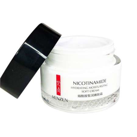 Крем для лица Venzen увлажняющий Nicotinamide Moisturizing Cream с никотинамидом 50 г