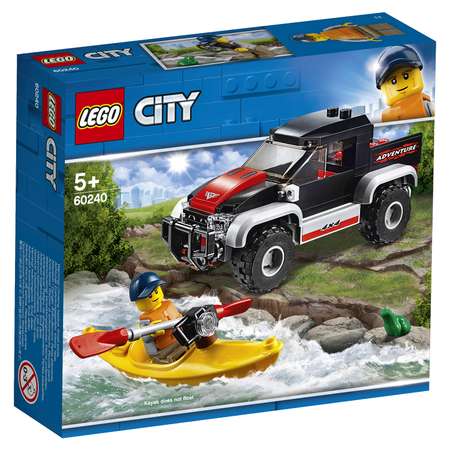 Конструктор LEGO City Great Vehicles Сплав на байдарке 60240