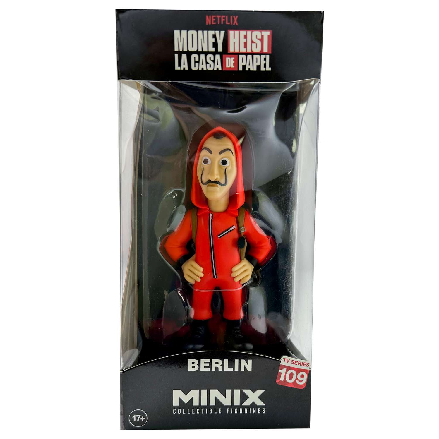Игрушка фигурка Minix Бумажный дом Берлин в маске 12 см 13845 - фото 4