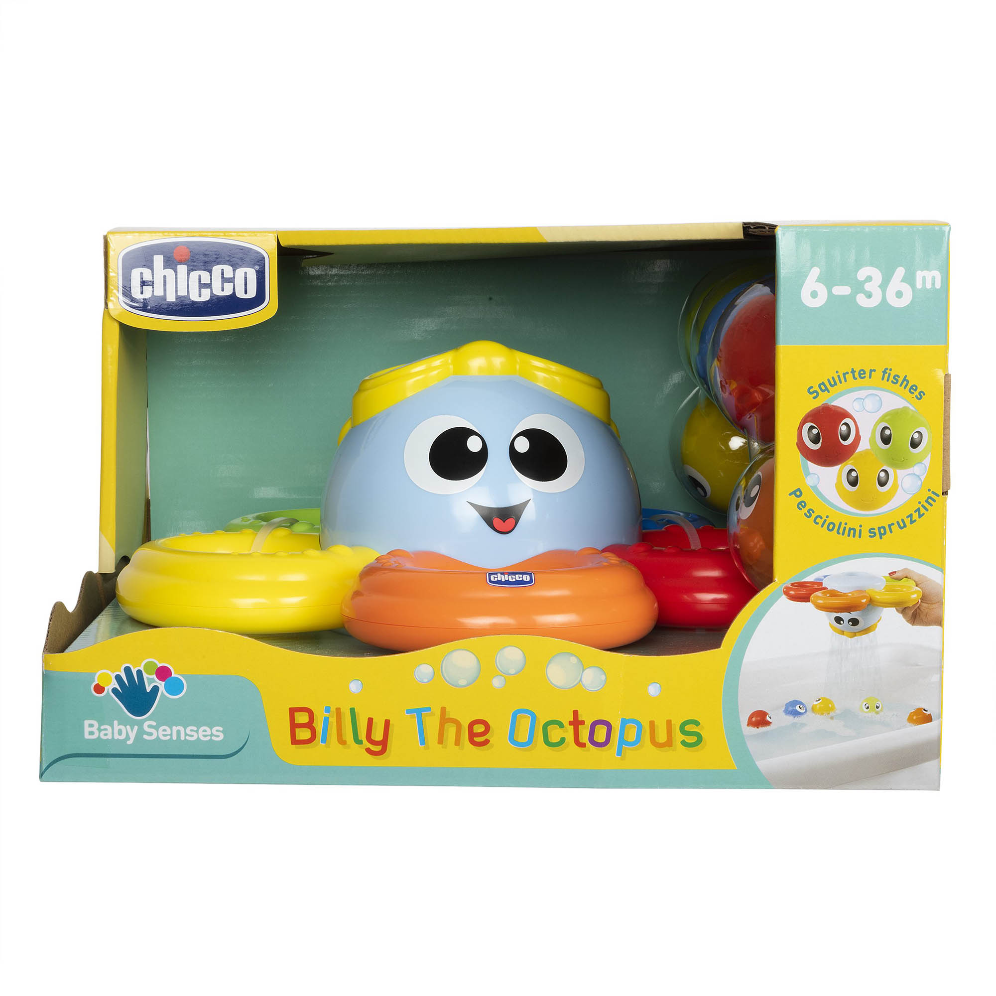 Игрушка CHICCO Осьминог для ванны - фото 8