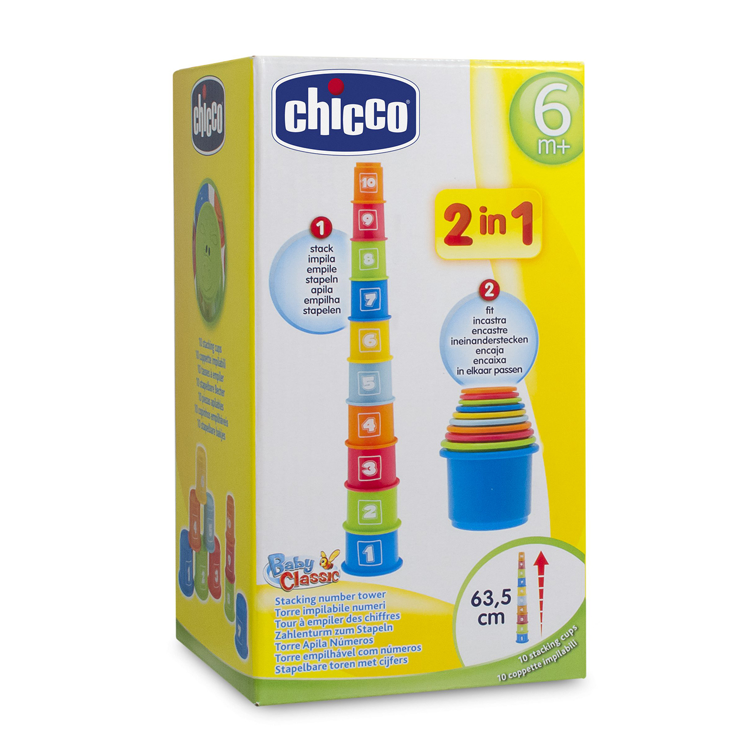 Игрушка развивающая Chicco Башня 00007511000000 - фото 2