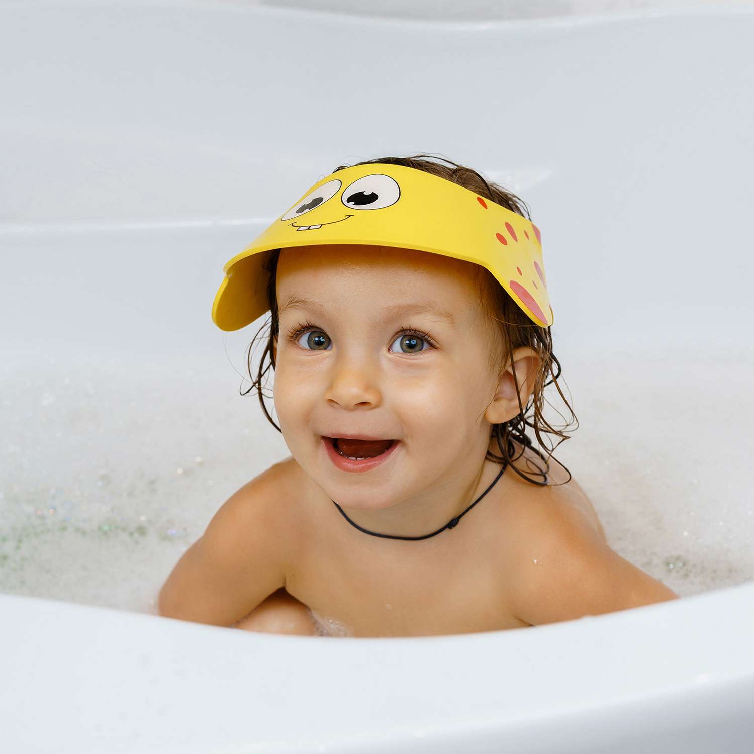 Козырек для мытья головы ROXY-KIDS желтый - фото 4
