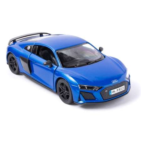 Модель KINSMART Ауди R8 Coupe 2020 1:36 синяя