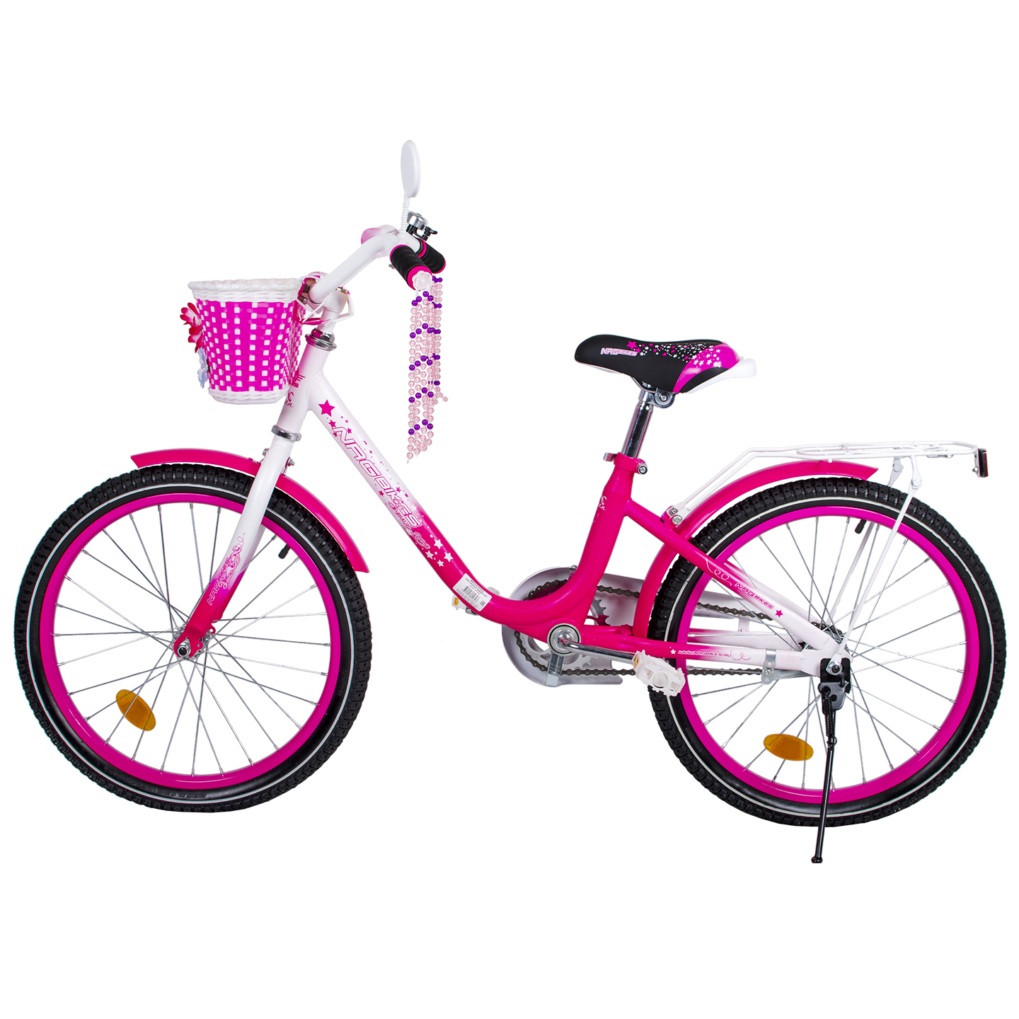 Велосипед NRG BIKES Swan 20 pink-white - фото 22