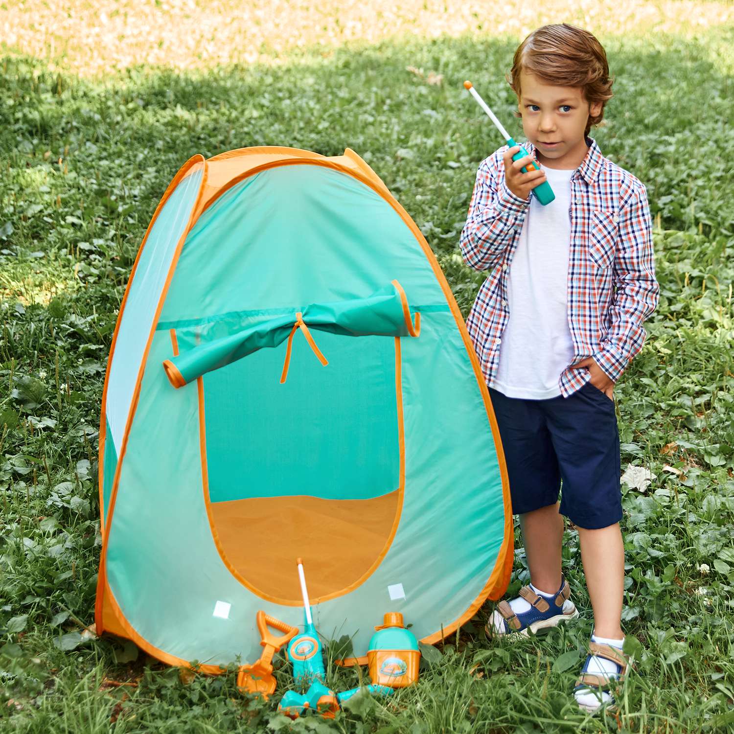 Палатка детская Givito с набором Туриста для пикника 6 предметов - фото 2