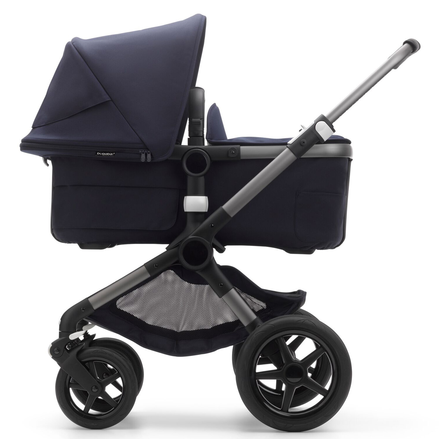 Коляска Bugaboo Fox3 Classic Complete Graphite-Dark Navy 2306010031 - фото 2