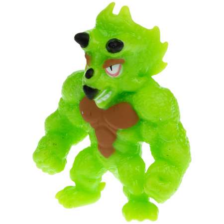 Игрушка-антистресс Monster flex mini dino и shark Трицерокс 7см