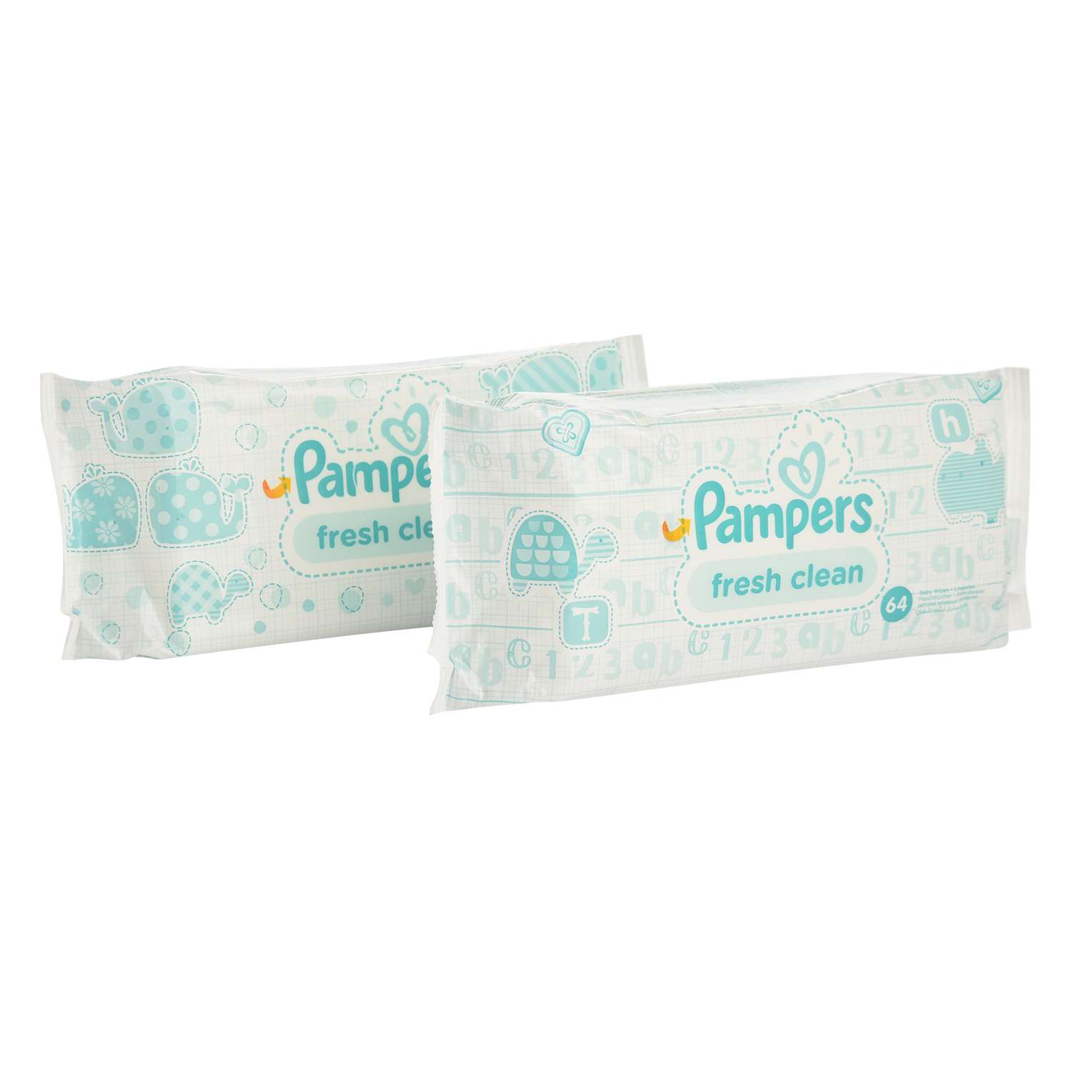 Салфетки Pampers Baby Fresh Clean, влажные сменный блок 128 шт. - фото 11
