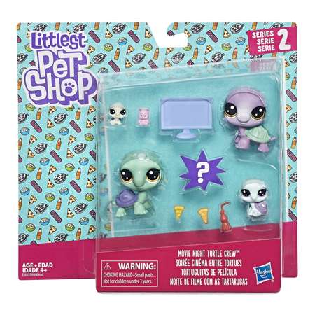 Семья петов Littlest Pet Shop Черепашки (E1013)