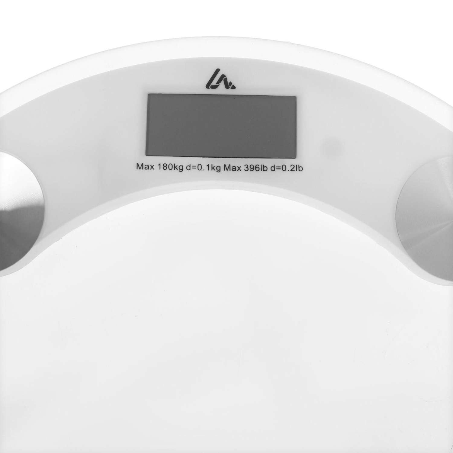 Весы Luazon Home напольные LVE 001. электронные до 180 кг 1хCR2032 стекло белые - фото 3
