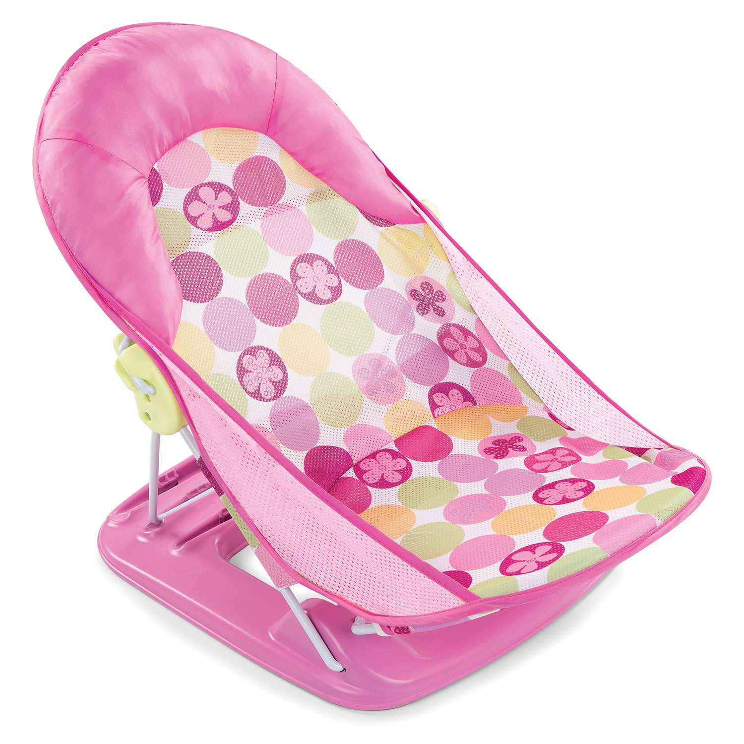 Лежак для купания Summer Infant Deluxe Baby Bather с подголовником Розовый - фото 1