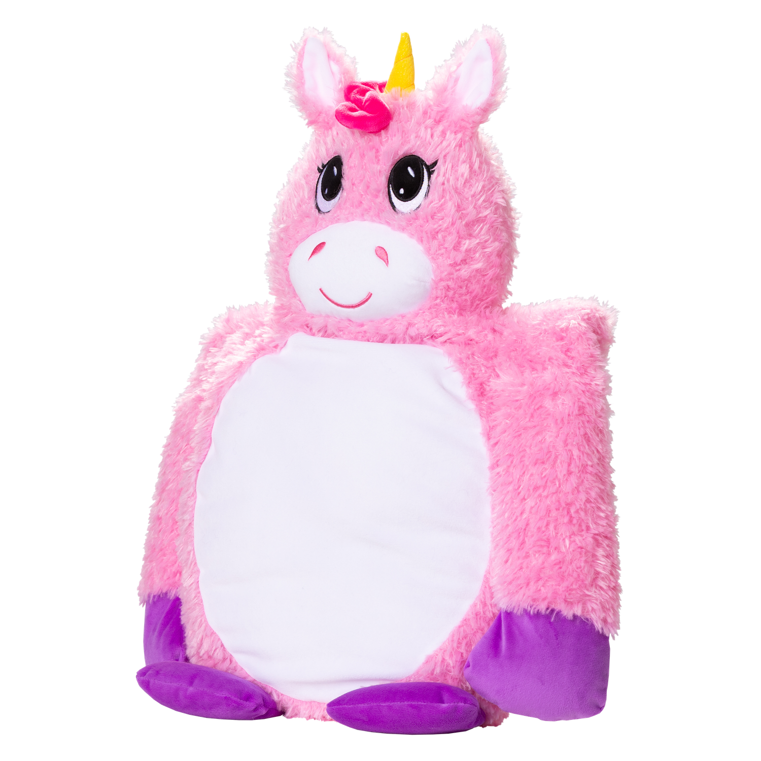 Мягкая игрушка обнимашка Little Big HUGS антистресс Розовый единорог - фото 7