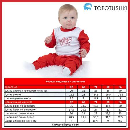 Комплект TOPOTUSHKI