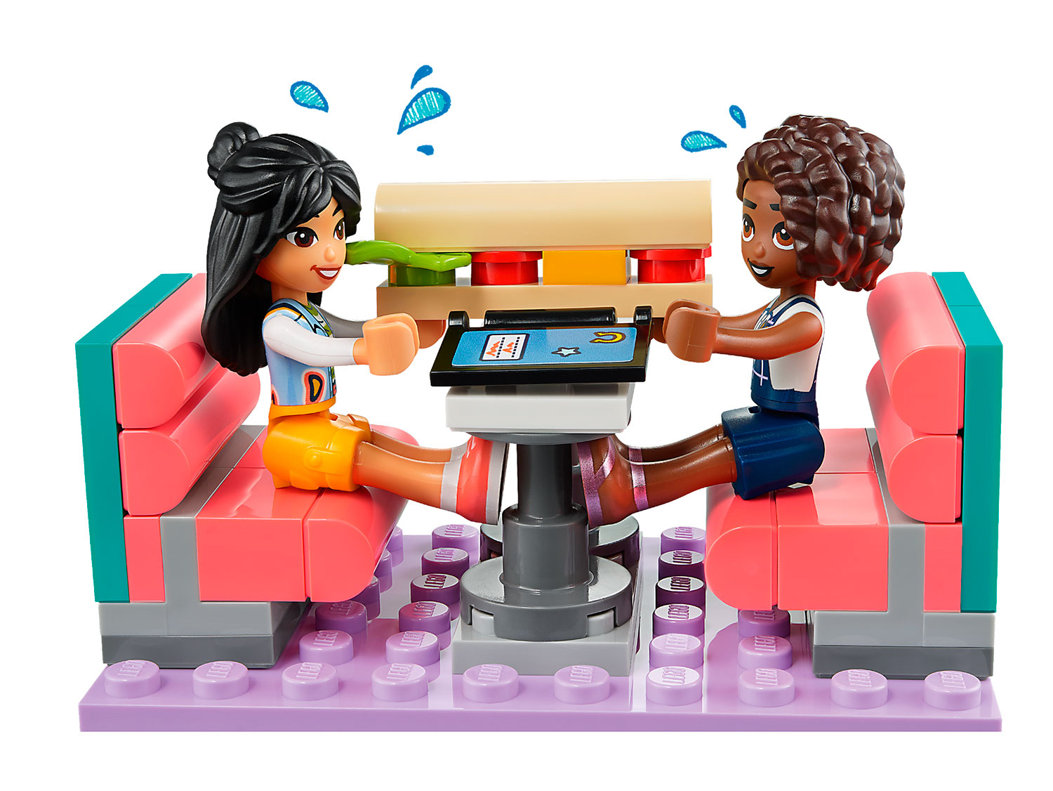 Конструктор детский LEGO Friends Закусочная в центре 41728 - фото 7