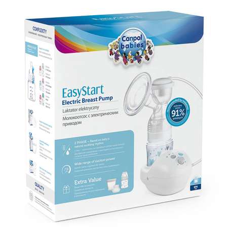 Молокоотсос Canpol Babies EasyStart электрический