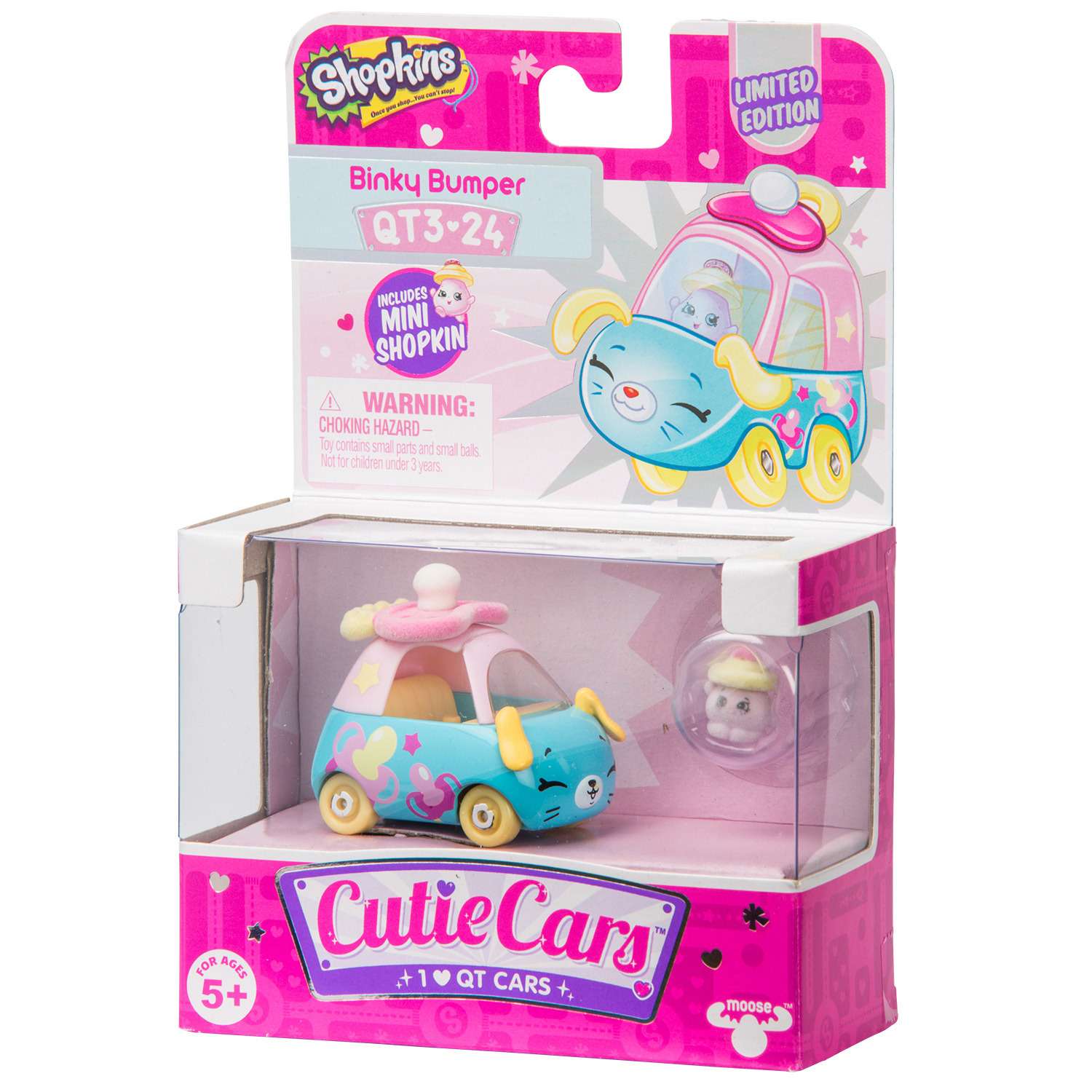Машинка Cutie Cars с мини-фигуркой Shopkins S3 Пустышка 57183 - фото 2