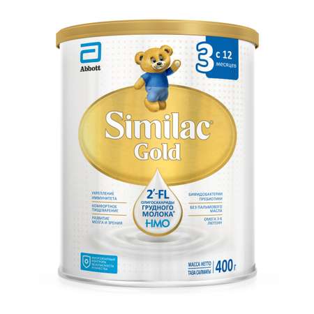 Молочко Similac Gold 3 400г с 12 месяцев