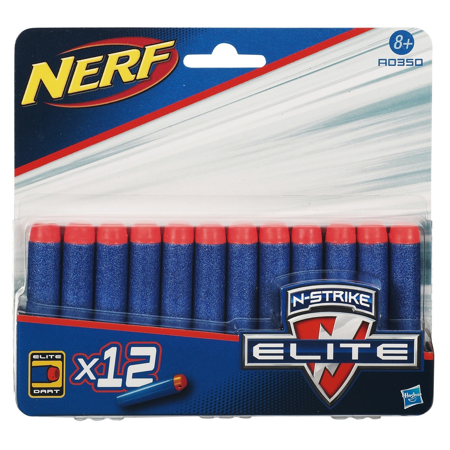 Стрелы для бластеров Nerf 12шт A0350EU64 - фото 2