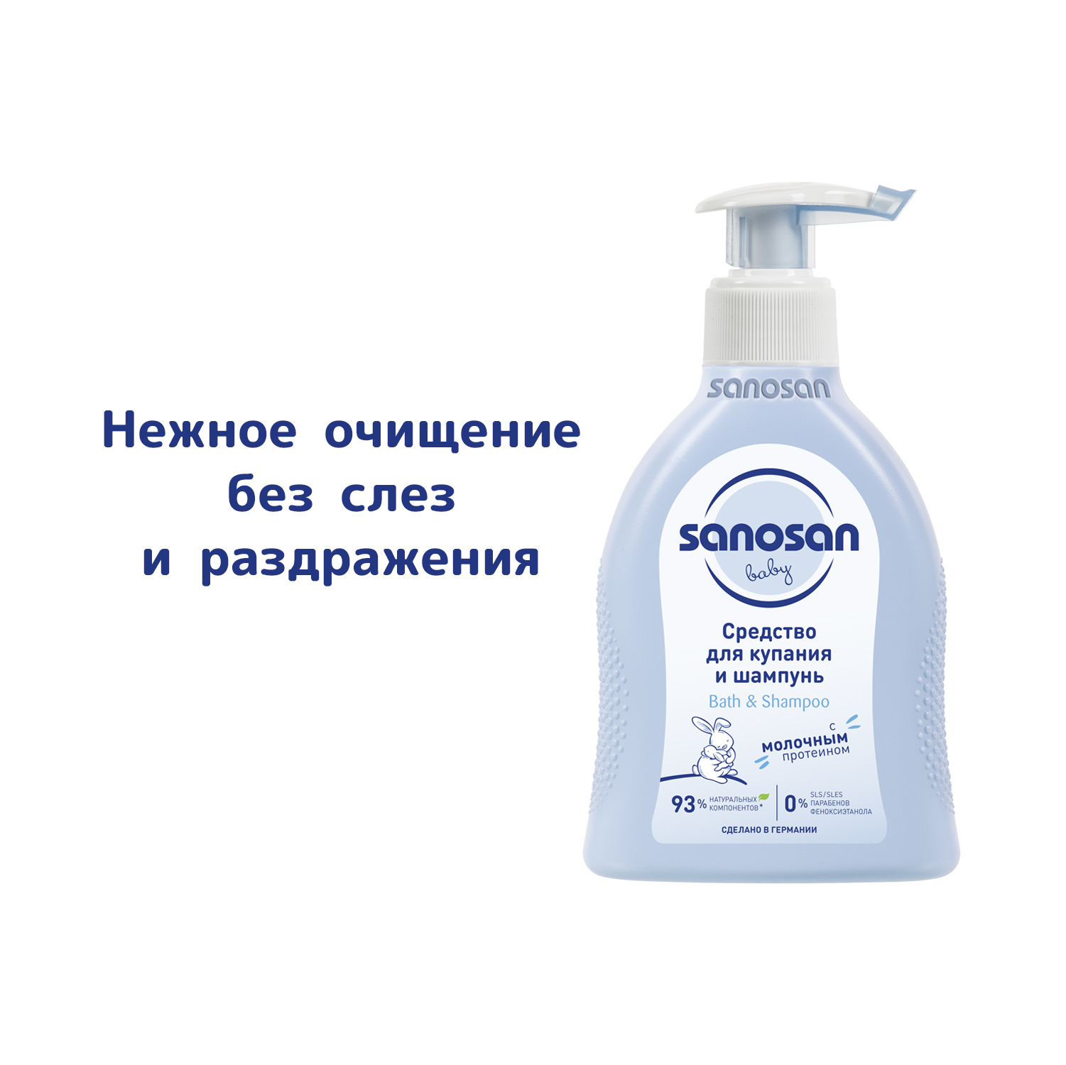 Средство для купания-шампунь Sanosan 200мл 710000107 - фото 2