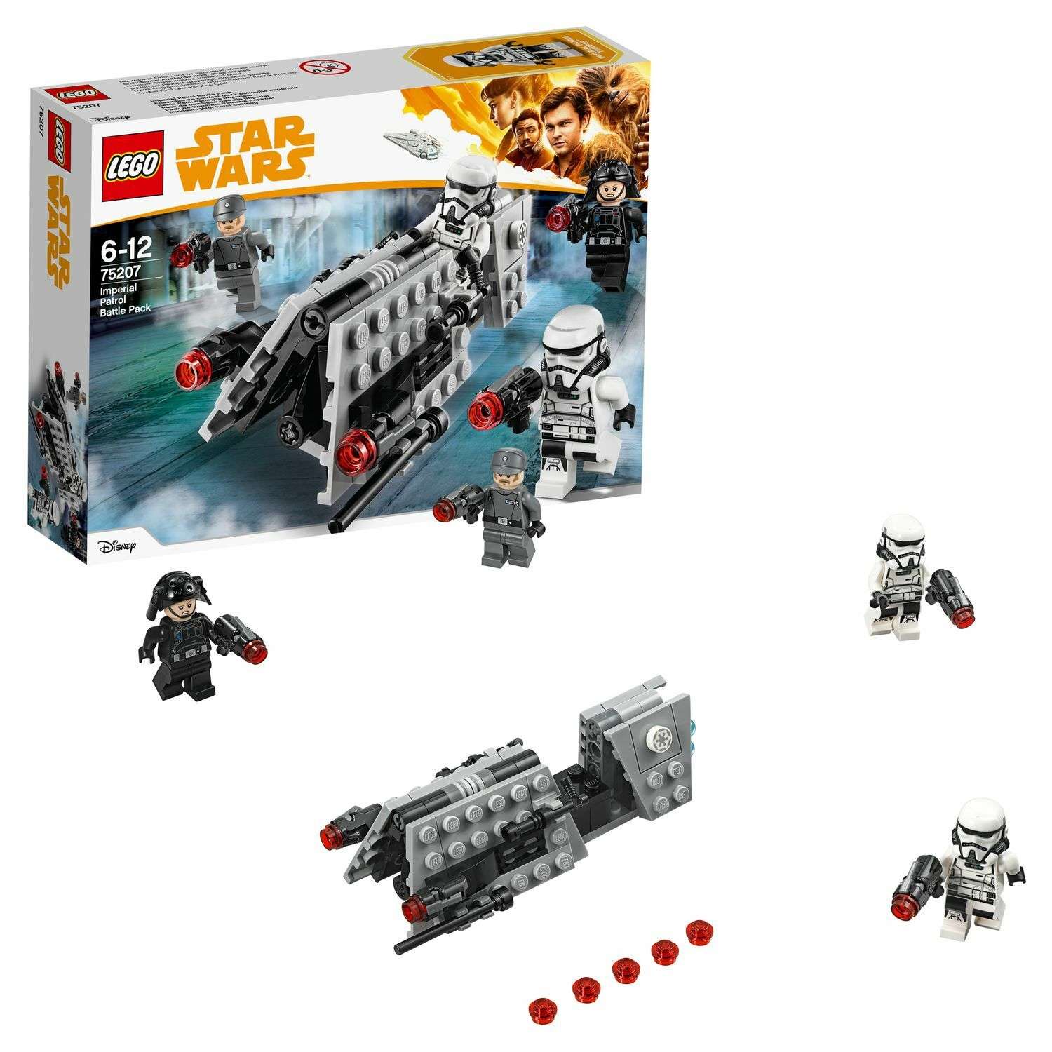 Конструктор LEGO Star Wars Боевой набор имперского патруля (75207) - фото 1