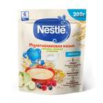 Каша молочная Nestle мультизлаковая яблоко-черника-малина 200г с 6месяцев