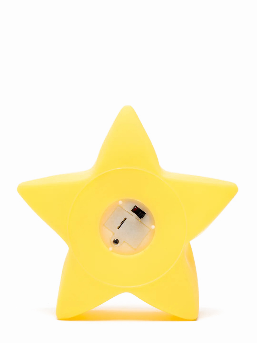 Лампа настольная светодиодная LATS ночник детский звезда желтая - фото 9