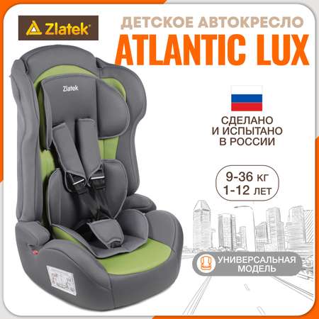 Детское автокресло ZLATEK ZL513 Lux зеленый лес