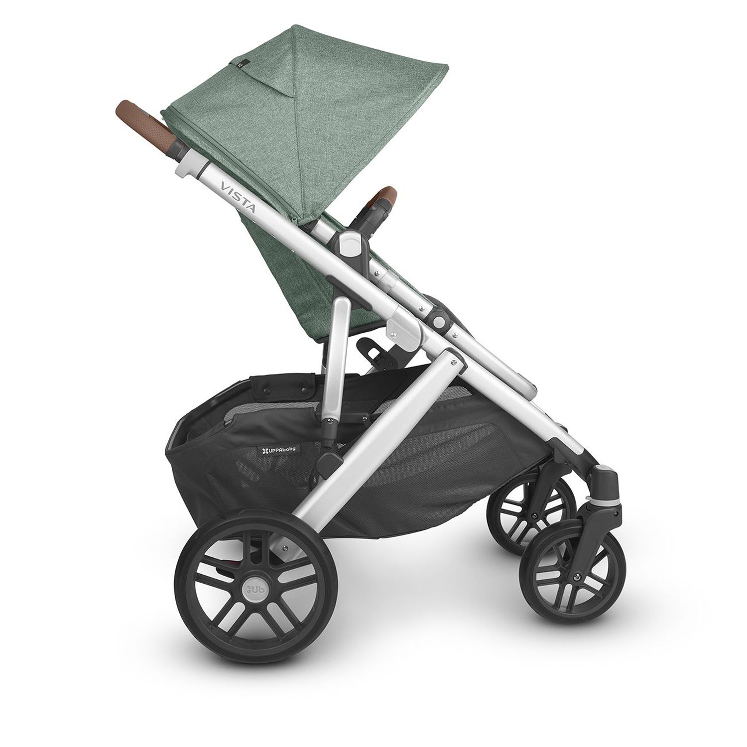 Коляска 2в1 UPPAbaby Vista V2 Emmett Зеленый меланж - фото 15