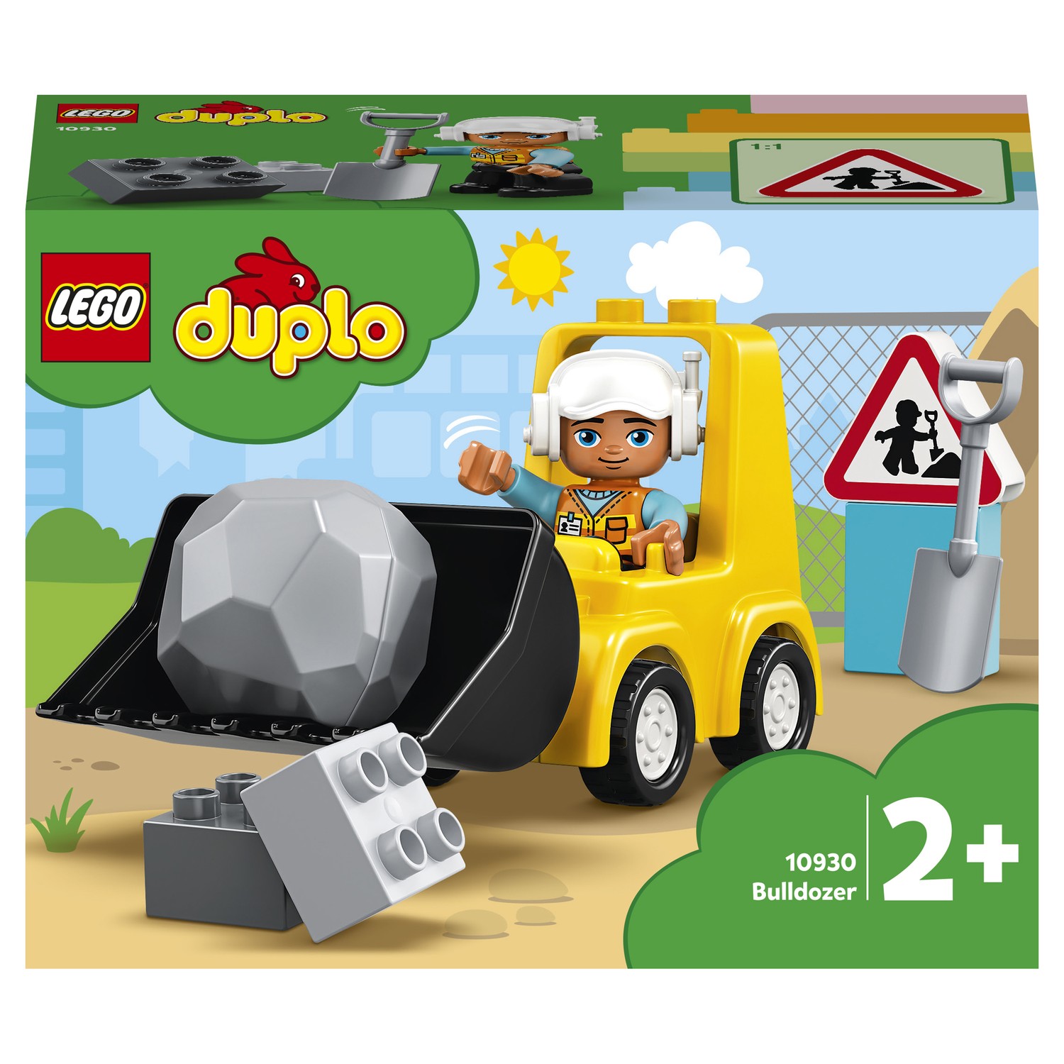 Конструктор LEGO DUPLO Бульдозер 10930 - фото 3