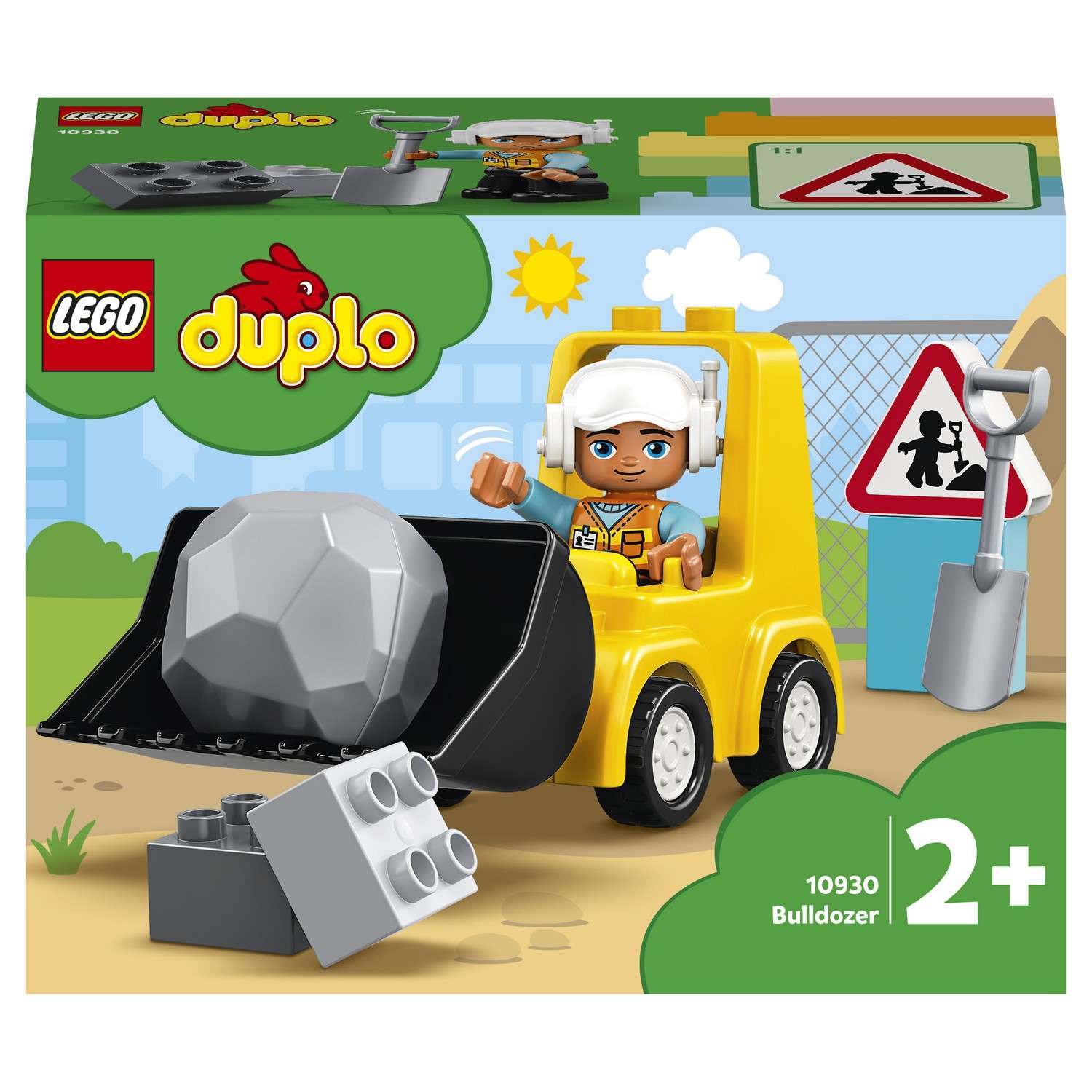 Конструктор LEGO DUPLO Бульдозер 10930 - фото 2