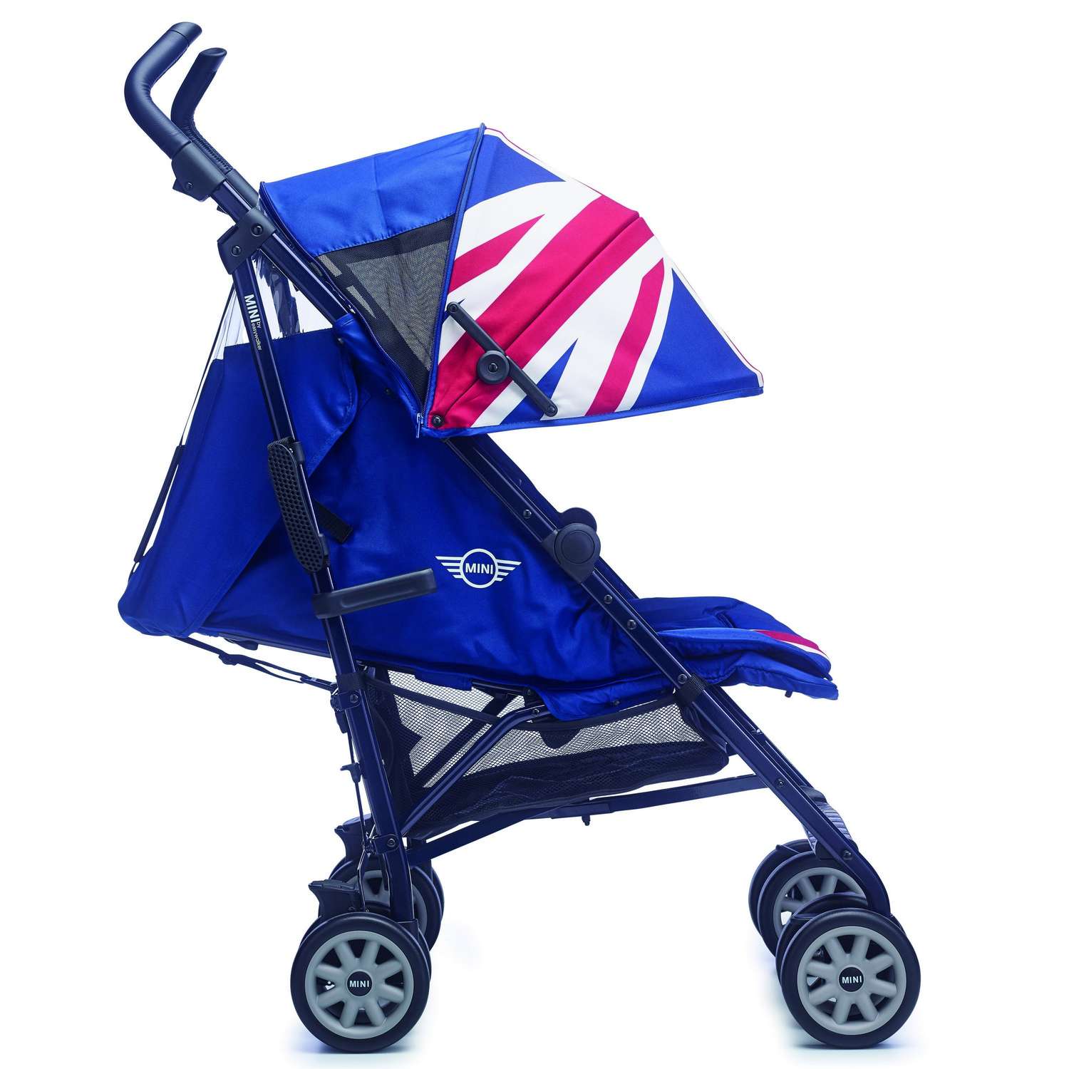 Коляска Easywalker Mini Buggy XL Union Jack Classic c бампером - фото 6