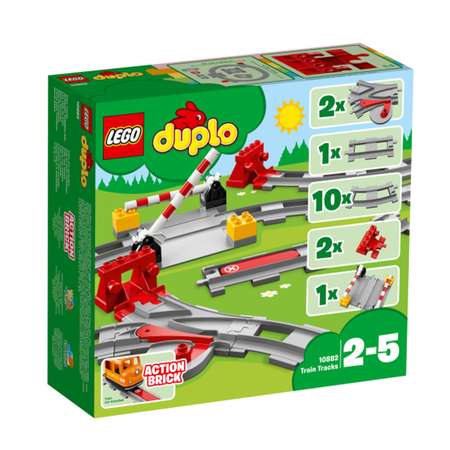 Конструктор LEGO DUPLO Town Рельсы 10882