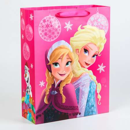 Пакет подарочный Disney «Подарок от Эльзы» Холодное сердце