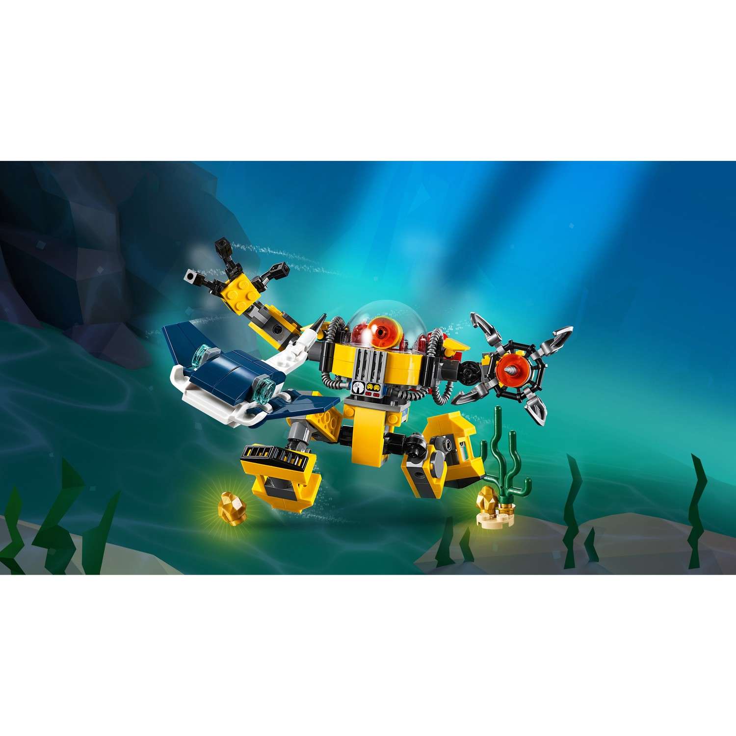 Конструктор LEGO Creator Робот для подводных исследований 31090 - фото 8