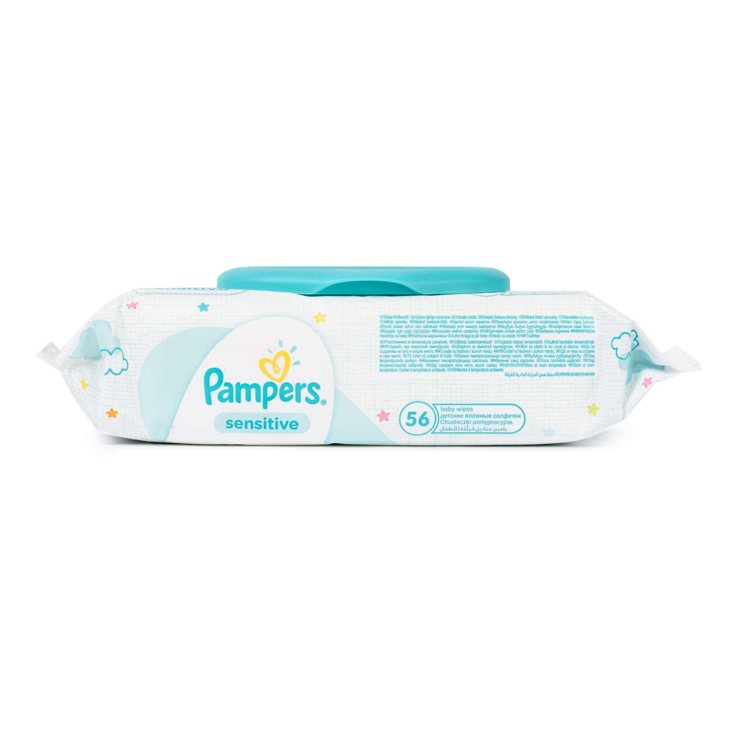 влажные Салфетки Pampers Sensitive Сменный блок 56 шт. в ассортименте - фото 14