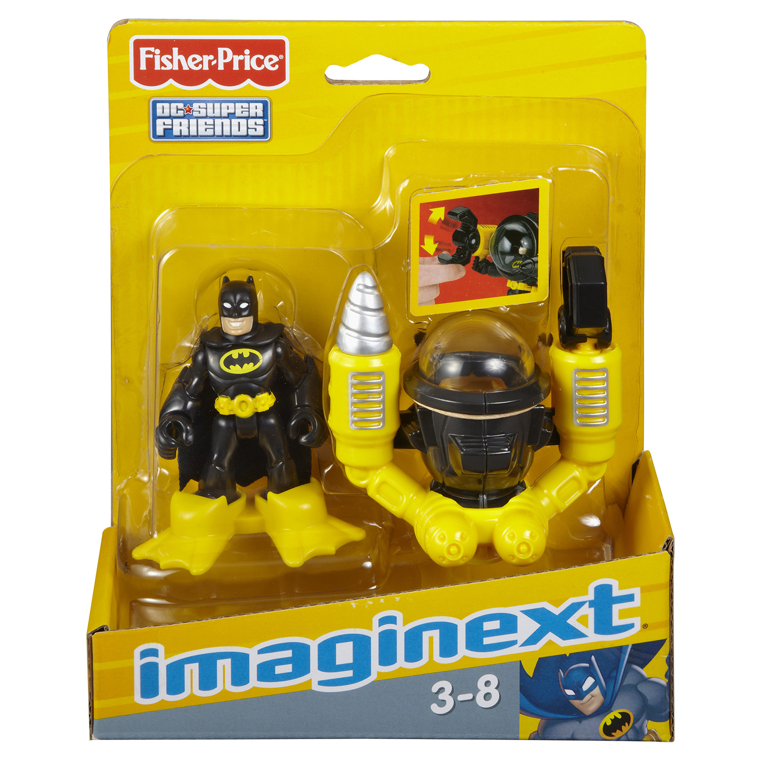 Фигурки IMAGINEXT DC Super Friends базовый в ассортименте - фото 26